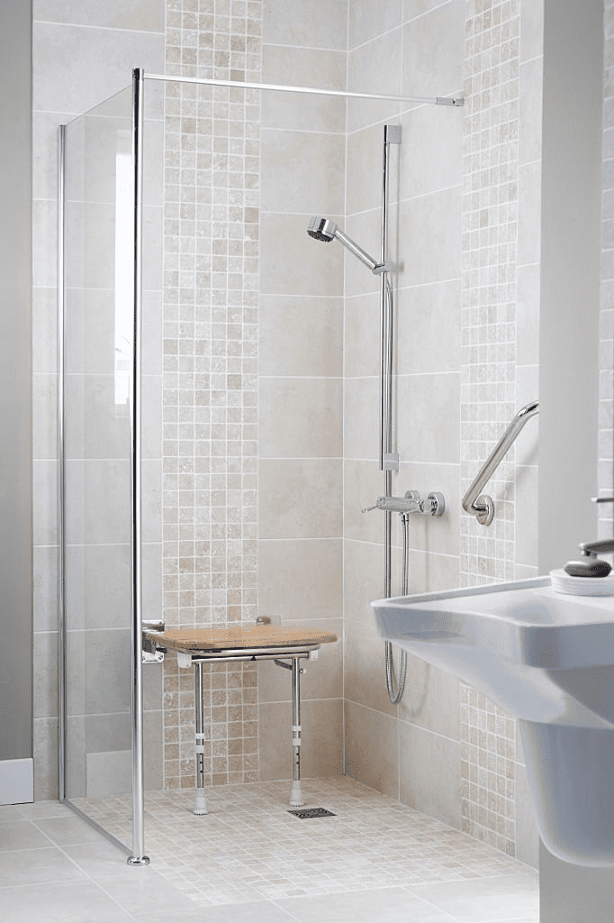 Адаптированная душевая кабина для инвалидов