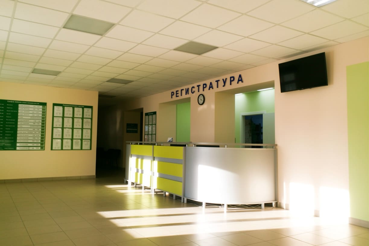 Размещение голосового информатора в поликлинике